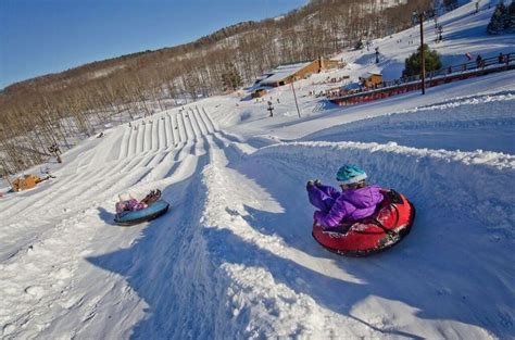 Winterplace Ski Resort Is The Biggest Snow Tubing Park In West Virginia