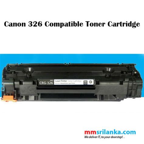 Canon 326 Compatible Toner Cartridge