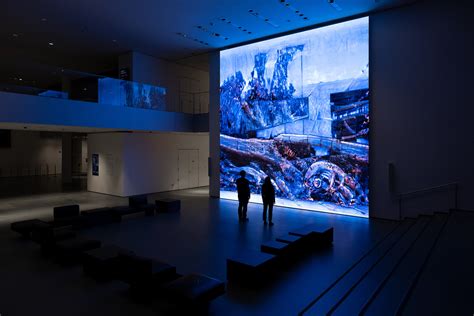 Installation view of the exhibition "Refik Anadol: Unsupervised" | MoMA