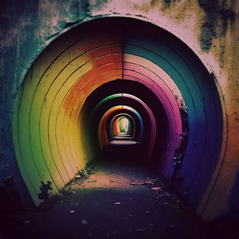 Rainbow Tunnel by Buffy2ville on DeviantArt