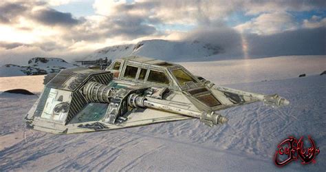 Snowspeeder T-47 on Hoth by jvcustoms on DeviantArt