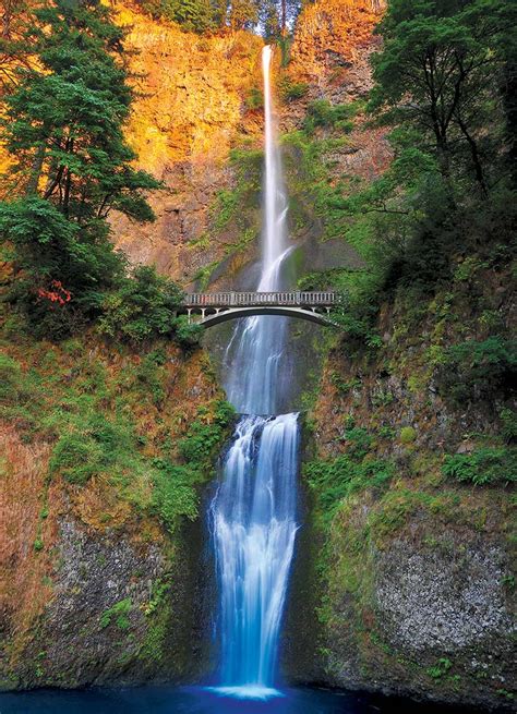 Multnomah Falls, Columbia River Gorge, OR, 1000 Pieces, Eurographics | Puzzle Warehouse