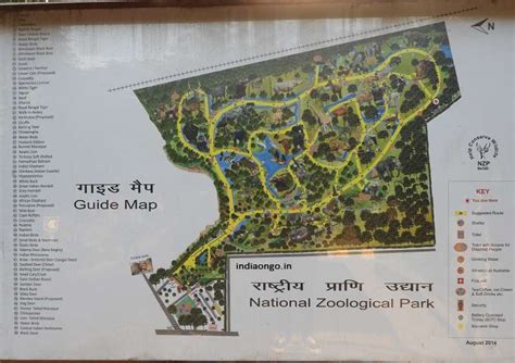 Delhi Zoo Guide Map | India OnGo