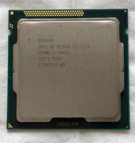 Intel Xeon E3-1270 Processor 3.4GHz LGA1155 CPU - DYNOKART