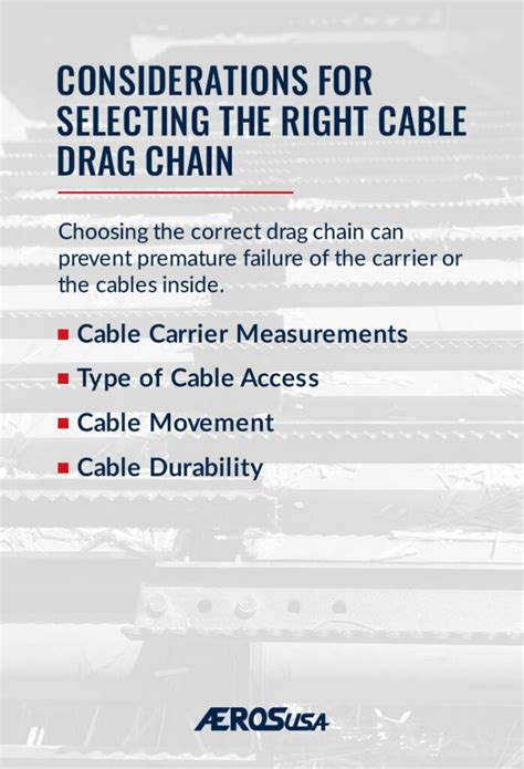 The Ultimate Guide to Cable Drag Chains | AerosUSA