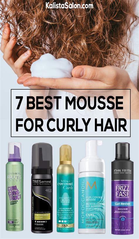 Top 7 Best Mousse for Curly Hair – Review And Buying Guide | Curly hair ...