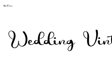 Wedding Vintage Font - Free Download Fonts