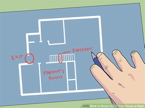 3 Ways to Sneak Out of Your House at Night - wikiHow