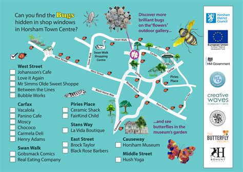 Map Of Horsham Town Centre - Fall Premieres 2024