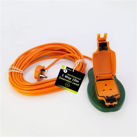 1 Way 10M Outdoor Extension Lead - 13A