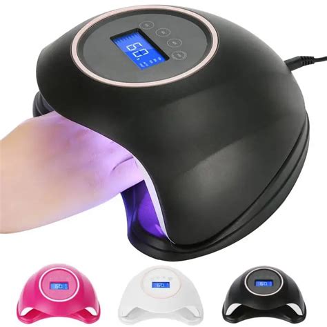 48W LED Manicure Lamp LED Nail Lamp For Nails All Gel Polish Nail Dryer buttons Led Light Nail ...