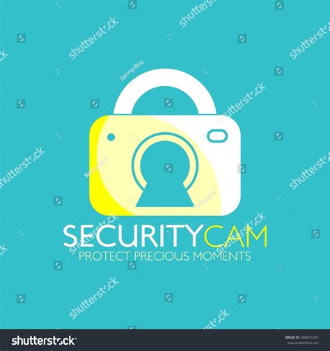 Security Camera Logo Template Design Vector Stock Vector (Royalty Free ...