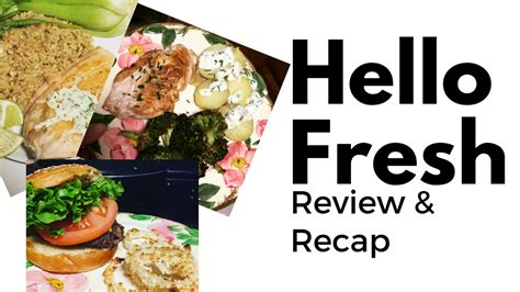 Hello Fresh Meal Delivery Service Review + HelloFresh Promo Code - YouTube