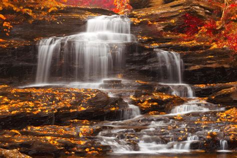 Autumn Oil Impressions of Onondaga Falls by somadjinn on DeviantArt