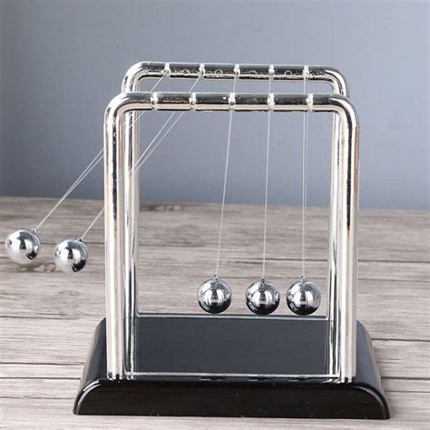 [23% OFF] Metal Balance Perpetual Wiggler Newton Cradle Pendulum Ball ...