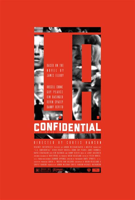 L.A. confidential (1997) - Curtis Hanson Film Posters Vintage, Vintage Film, Film 1990, Guy ...