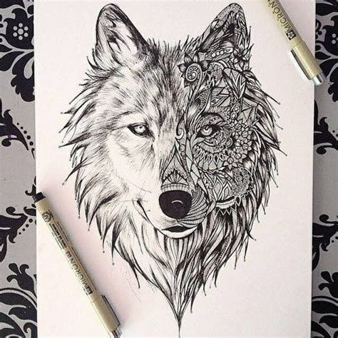 20 Matching Tattoo Ideas For Sisters | Tattoos | Geometric wolf tattoo, Tattoos, Wolf tattoo design