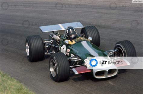 Graham Hill - Lotus 59B Ford Cosworth FVA - Team Lotus - XVI International Gold Cup1969 (Oulton ...