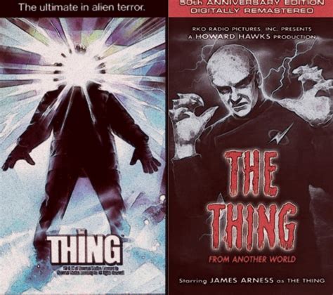 Comparing: The Thing From Another World - 1951 & The Thing - 1982 ...