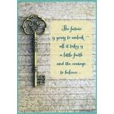 Designer Greetings Gold Antique Key : Future is Yours to Unlock ...