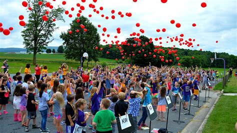 Old Forge Elementary celebrates reading with year-end balloon launch