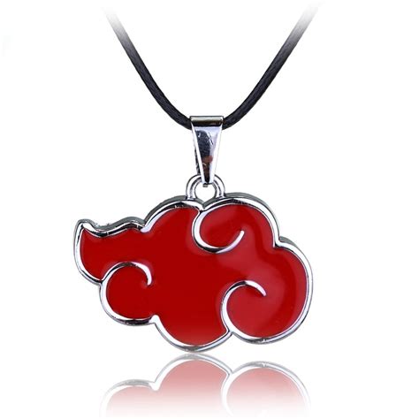 Naruto Necklaces - Akatsuki red cloud Necklace – AnimePond