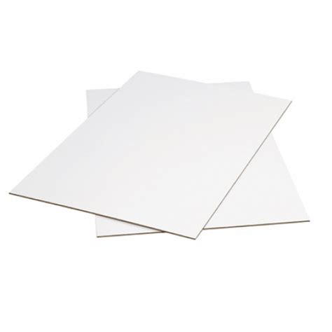 White Cardboard Sheets