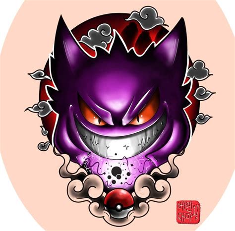 Gengar, Pokemon | Pokemon tattoo, Graffiti characters, Gengar pokemon