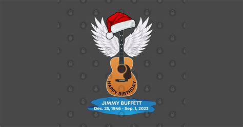 Jimmy Buffett Tribute Memorial Christmas Birthday - Jimmy Buffett ...