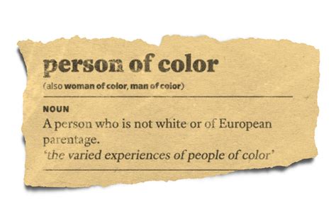 Stop Saying "People of Color".