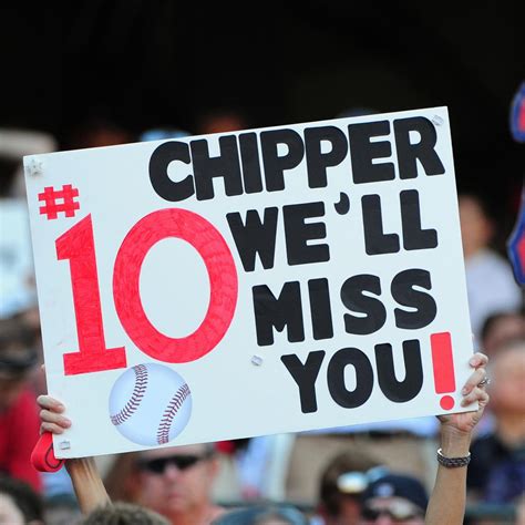 Chipper Jones: Notable Moments of His Final Season | News, Scores, Highlights, Stats, and Rumors ...