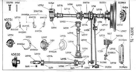 Vintage Singer Sewing Machine Parts Diagram | Reviewmotors.co