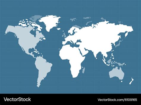 World map globe earth texture Royalty Free Vector Image