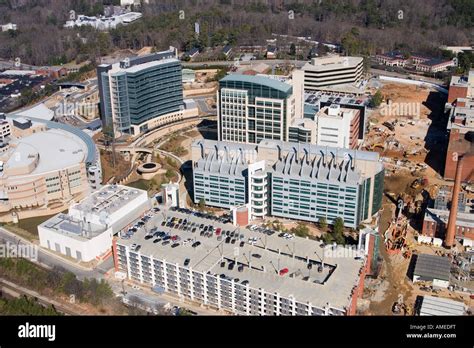 The CDC, Center for Disease Control in Atlanta, Georgia, aerial view Stock Photo, Royalty Free ...