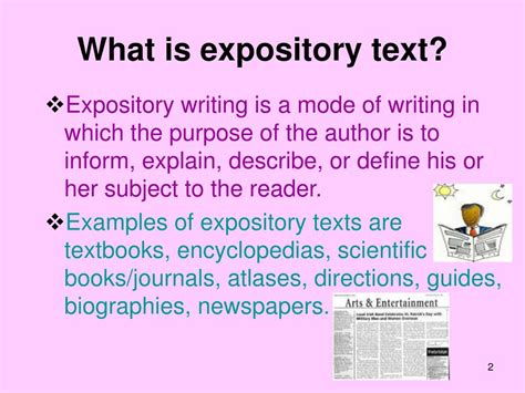 PPT - Types of Expository Texts PowerPoint Presentation, free download ...