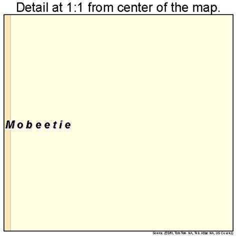 Mobeetie Texas Street Map 4848852