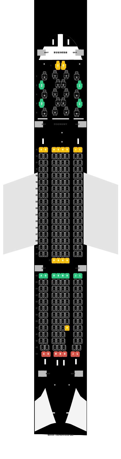 Alitalia Airbus A330 Seat Layout