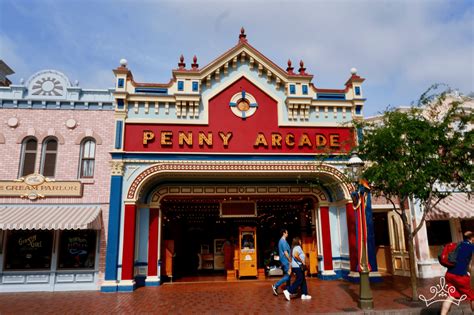 The Penny Arcade on Disneyland's Main Street USA