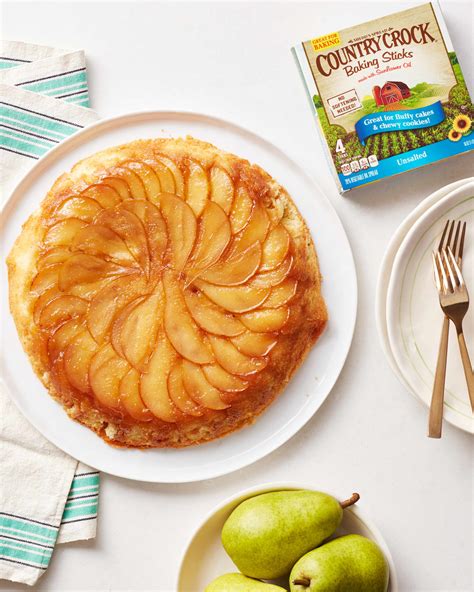 Easy Upside Down Pear Cake Recipe | Kitchn