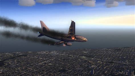 Airbus A318 Engine Fire, Emergency Landing ++ FSX - YouTube