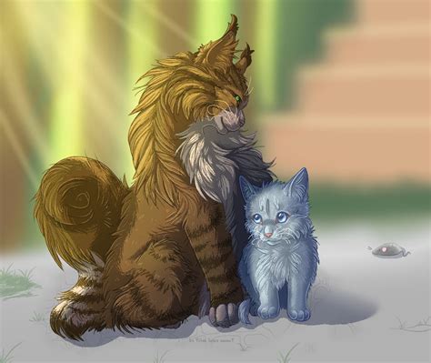 Princess and Snowkit | Warrior Cats by plush-nessie on DeviantArt