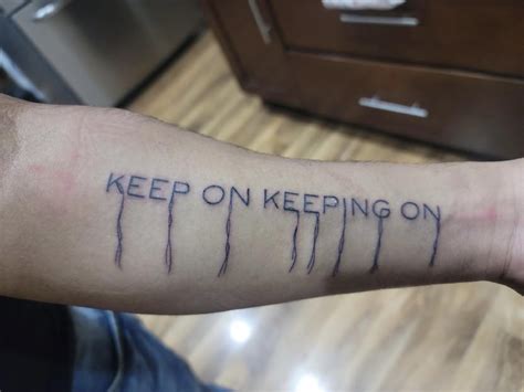 First Tattoo. Keep On Keeping On Y’all! : r/DeathStranding