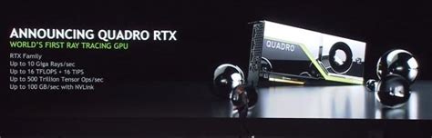 NVIDIA's new Quadro RTX range: up to 48GB GDDR6 for $10,000