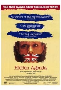 All Posters for Hidden Agenda at Movie Poster Shop