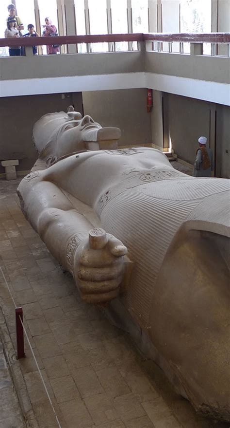 Ramesses II statue, Memphis, Egypt - Strange-Places.com