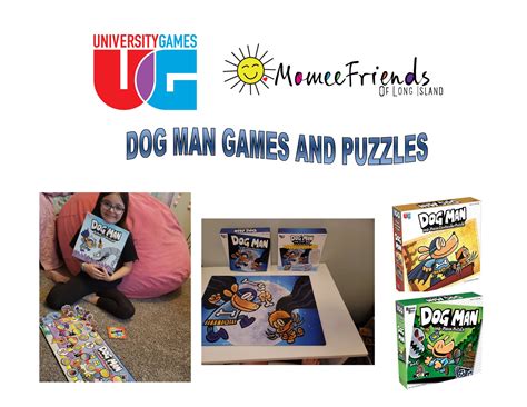 Dog Man Games and Puzzles