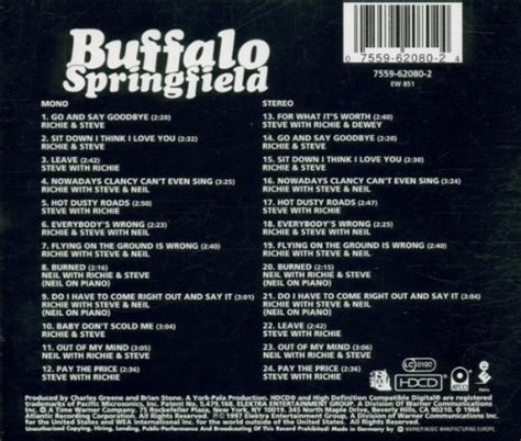 Buffalo Springfield Album: «Buffalo Springfield (Reis)»