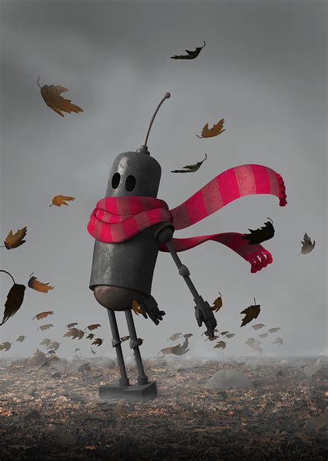 Robot Illustrations, Concept Artwork & Character Designs