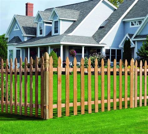 Picket Fence Designs (Pictures of Popular Types) - Designing Idea