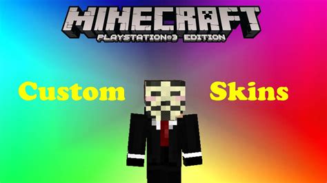 Minecraft Ps3 Custom Skins - YouTube